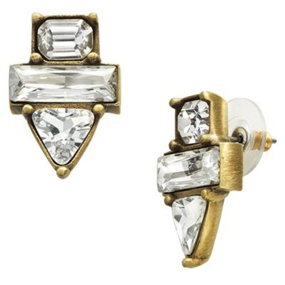 K&R Crystal Clear Triangular Square And Re - image 1